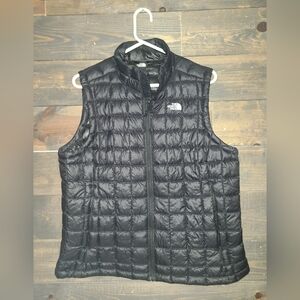 The North Face Black Packable Quilted Vest